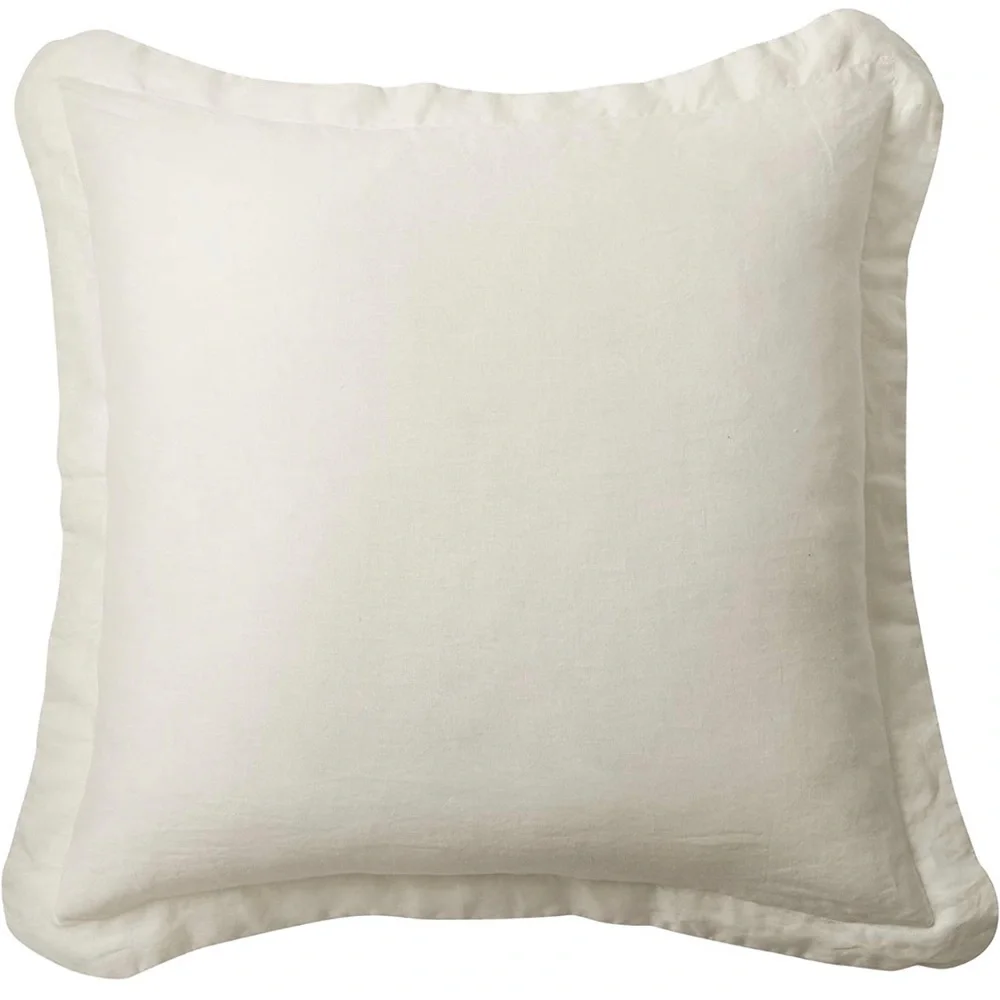 Levtex Home l 26x26 Timeless Collections Washed Natural Linen Euro Pillow Sham